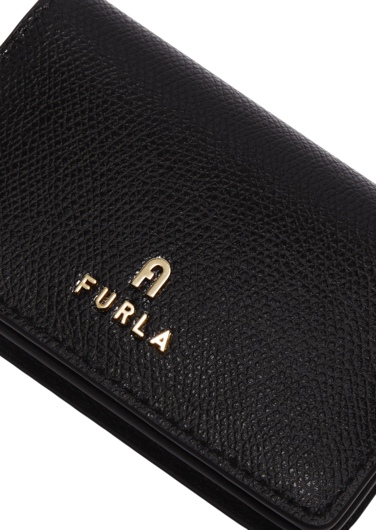 Furla Camelia Black Business Card Case
