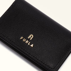 Furla Camelia Black Business Card Case