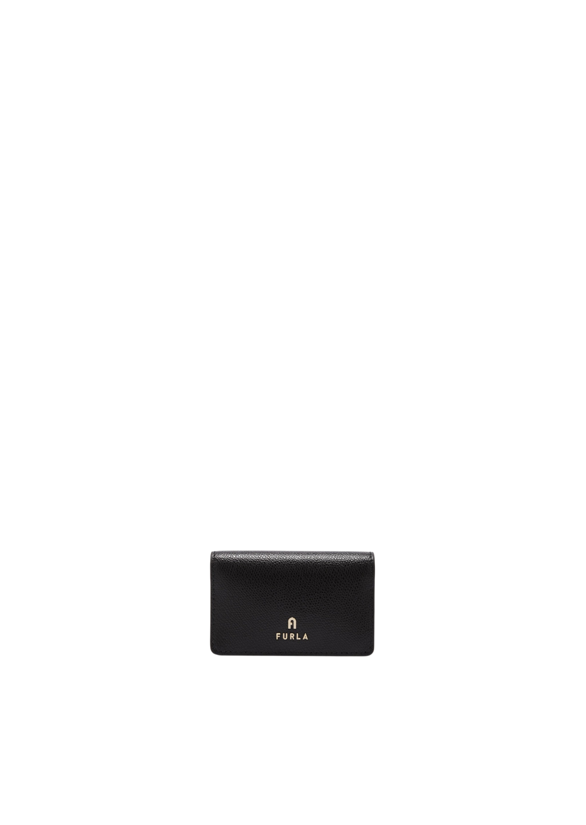 Furla Camelia Black Business Card Case