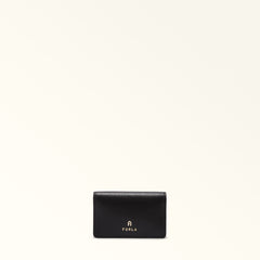 Furla Camelia Black Business Card Case