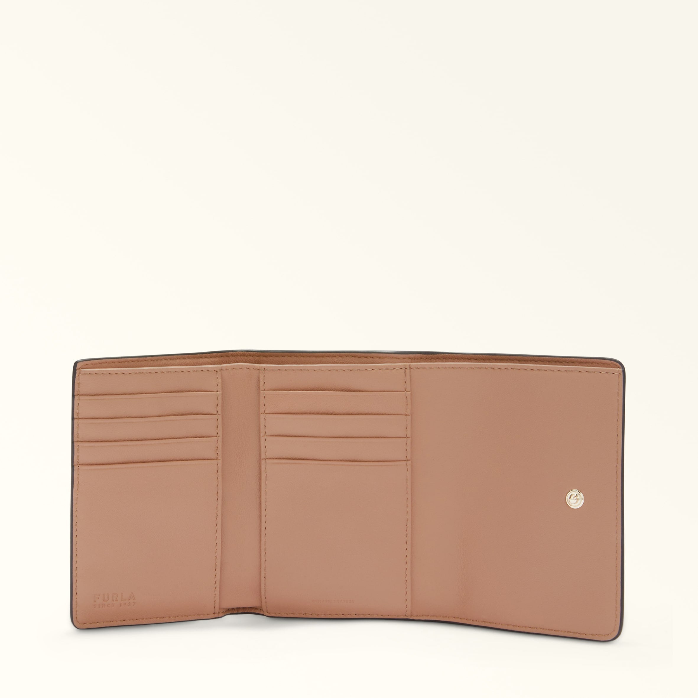 Furla Sfera Brown Compact Wallet