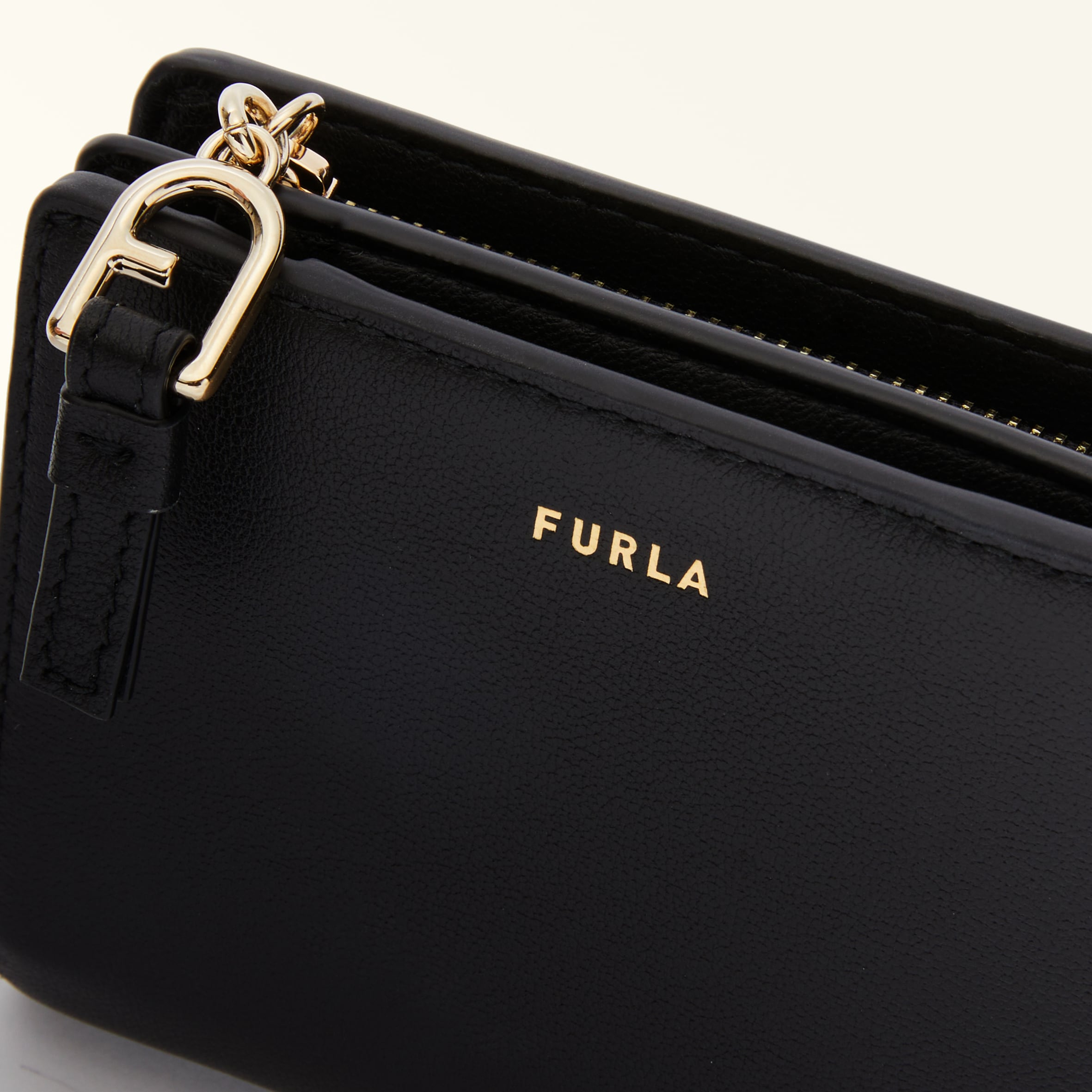 Furla Nuvola S Compact Wallet - Nero