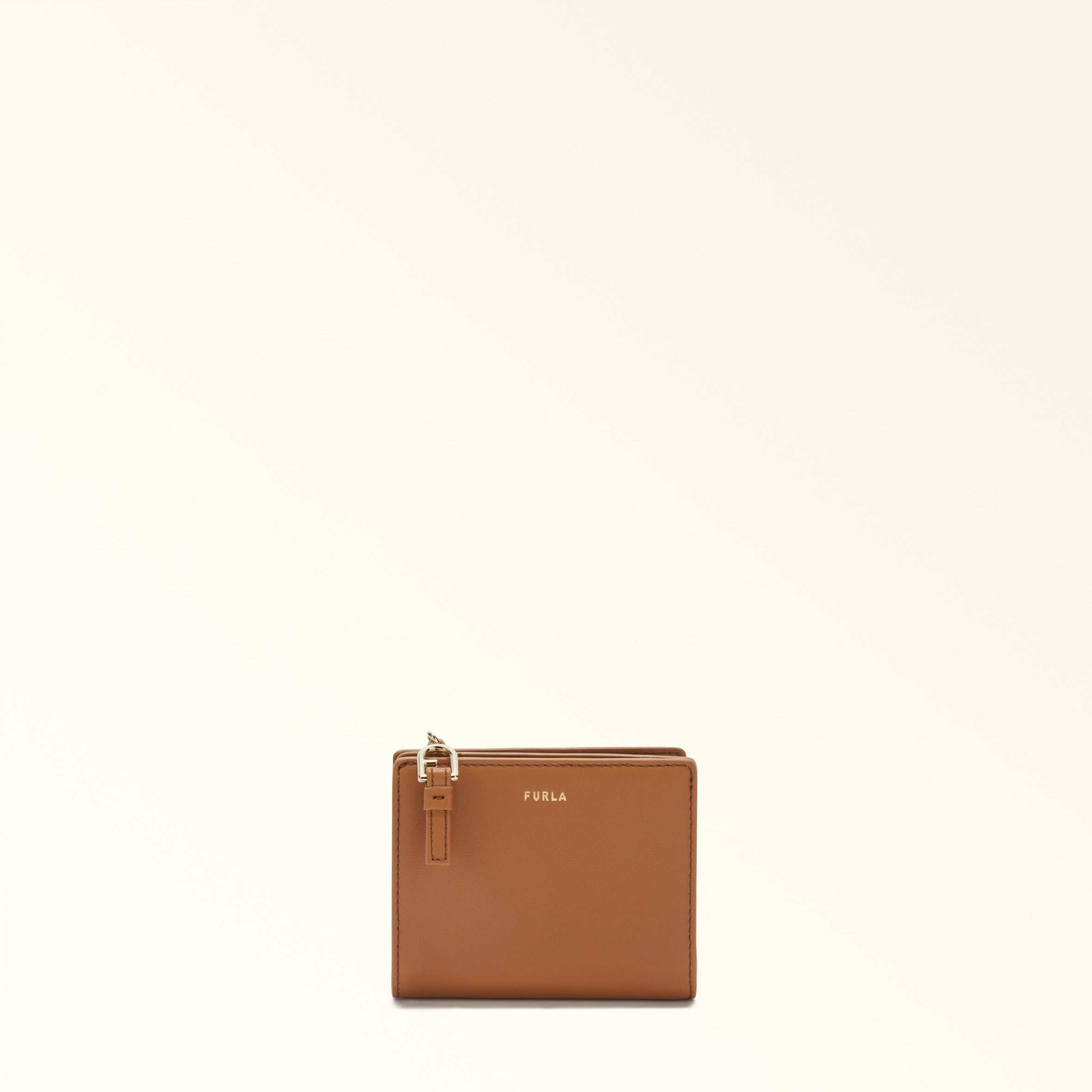 Furla Nuvola S Compact Wallet - Brandy