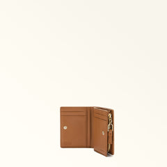 Furla Nuvola S Compact Wallet - Brandy