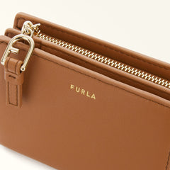 Furla Nuvola S Compact Wallet - Brandy