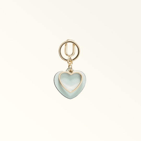 Furla Venus Heart Keyring - Laguna