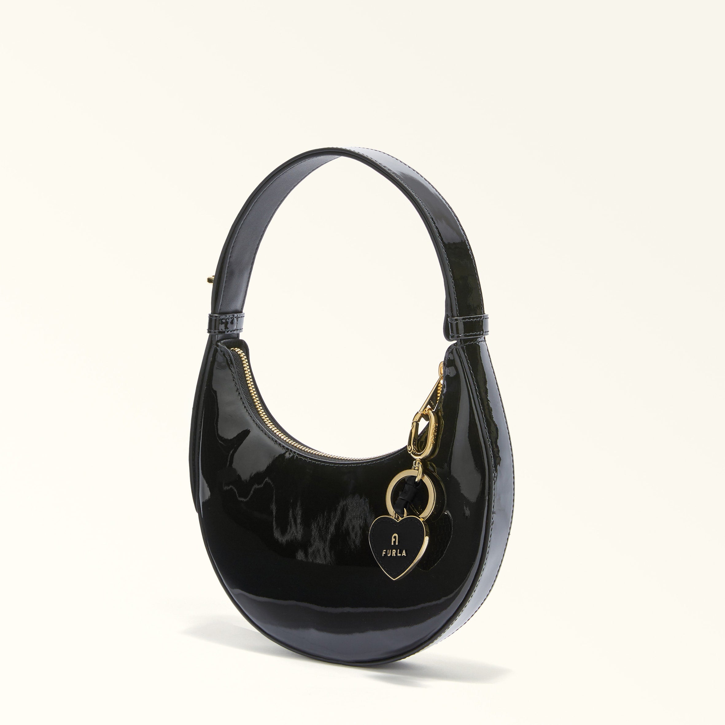 Furla Camelia Keyring Nero