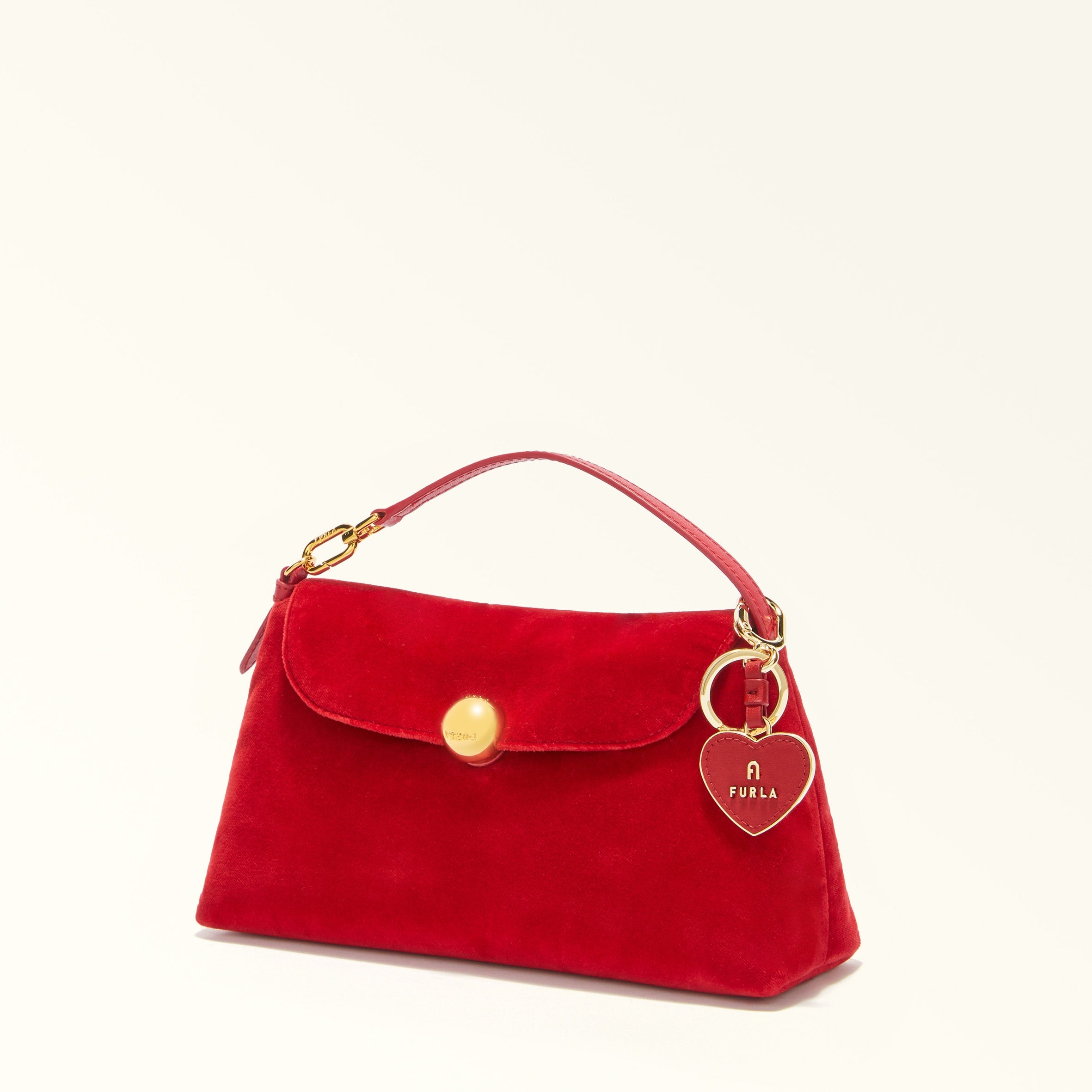 Furla Camelia Keyring Rosso Veneziano