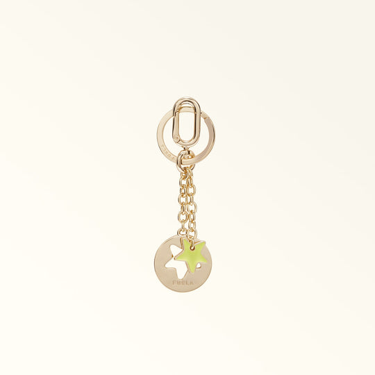 Furla Crystal Keyring Starfish - Giallo Cedro