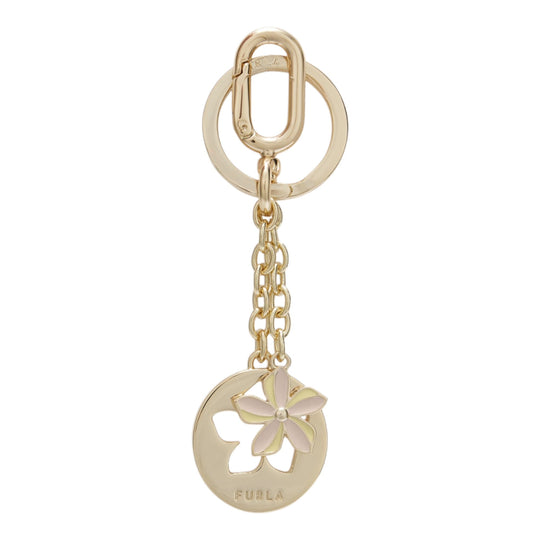 Furla Crystal Keyring Jasmine