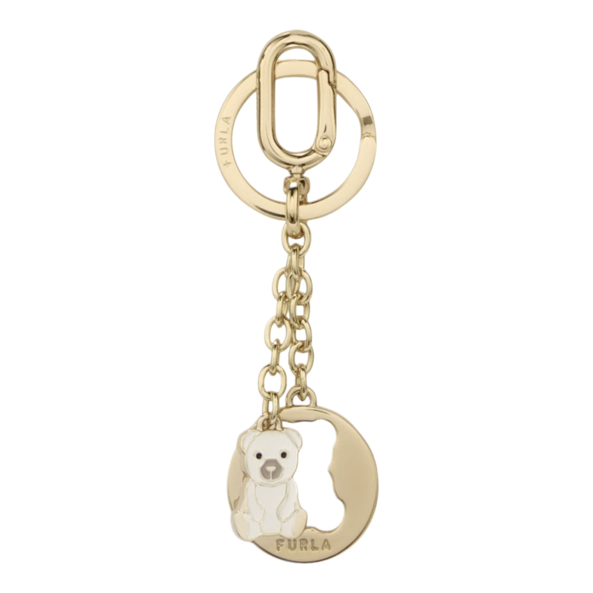 Furla Crystal Keyring Bear
