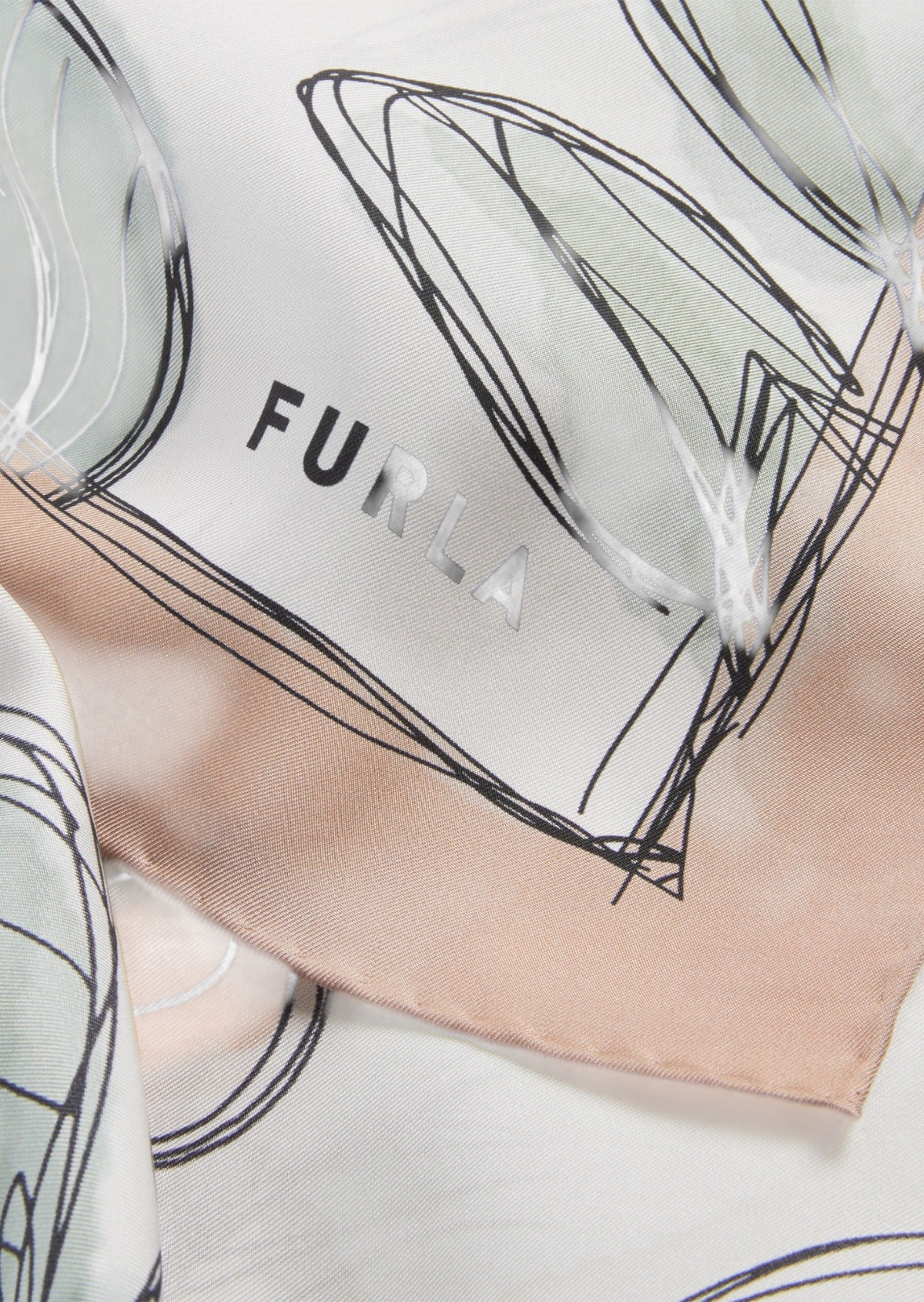 Furla Tortona Carre Multicolor 
