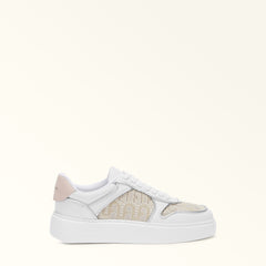 Furla Sport Lace-Up Sneaker T.3 - Talco H Corolla Toni Naturali