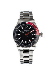 1898 Sport Quartz Black Dial Watch