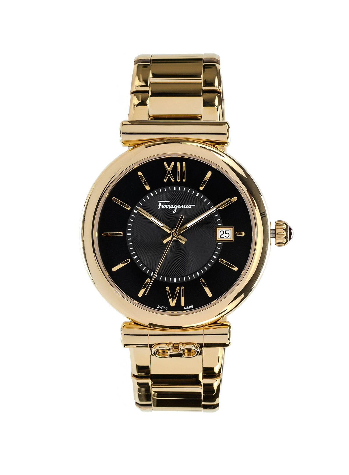 Ora Quartz Black Dial Watch