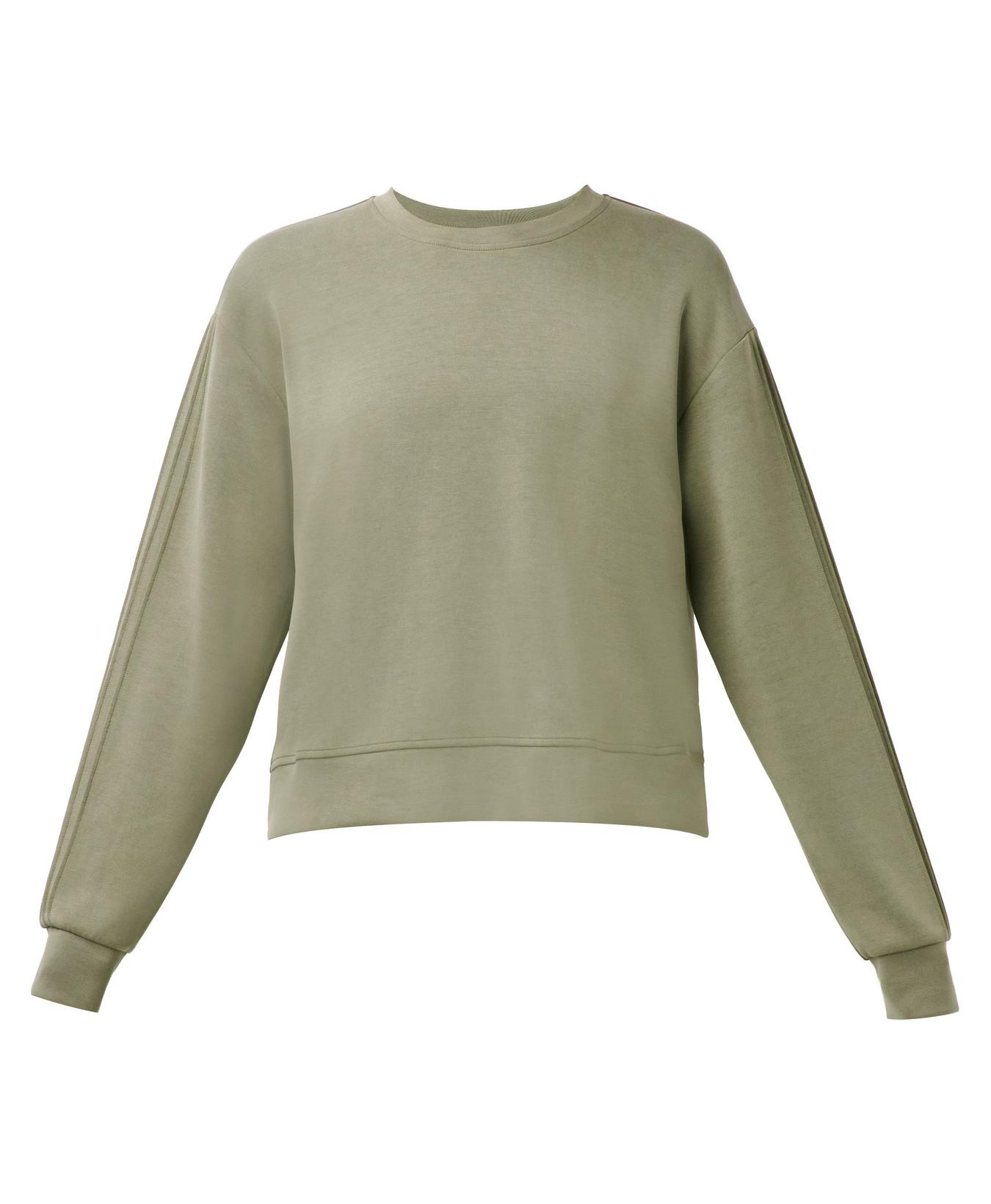 Sand Wash Pintuck Sweatshirt