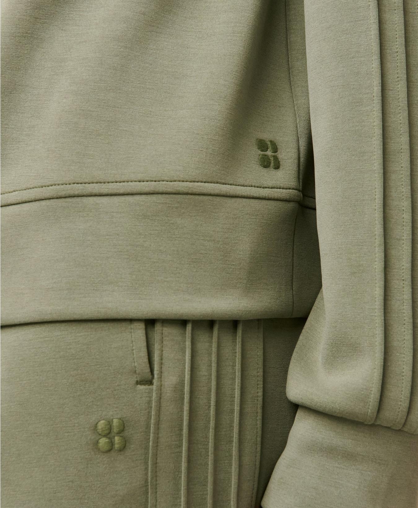 Sand Wash Pintuck Sweatshirt