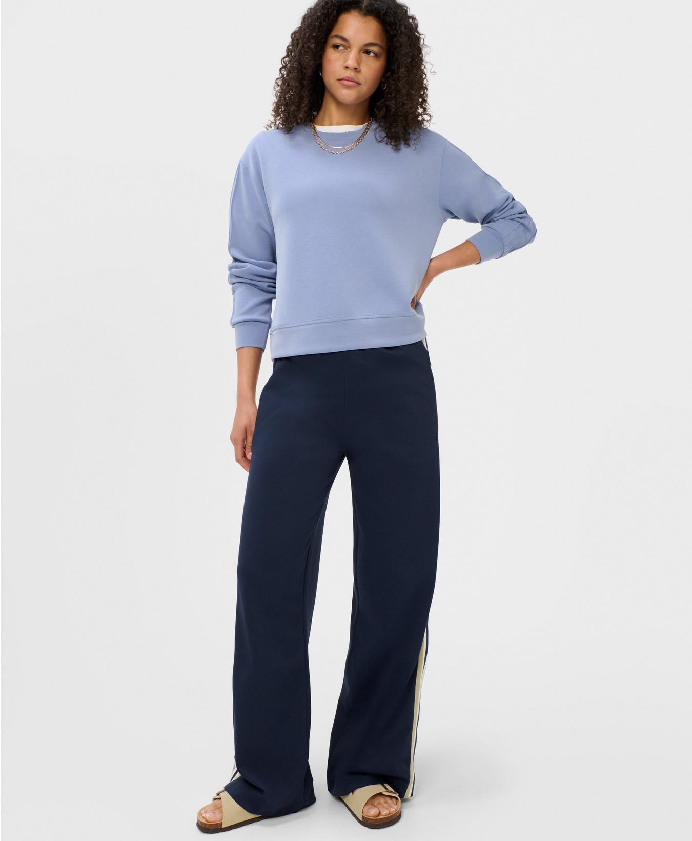 Sand Wash Pintuck Sweatshirt