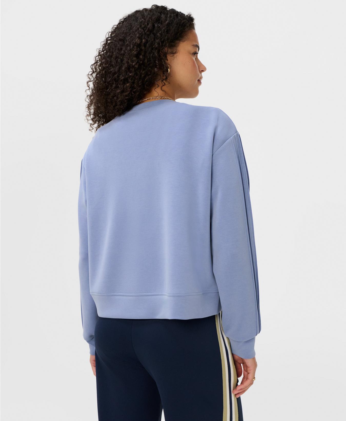 Sand Wash Pintuck Sweatshirt