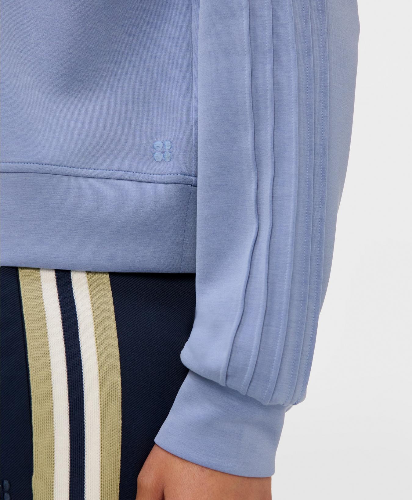 Sand Wash Pintuck Sweatshirt