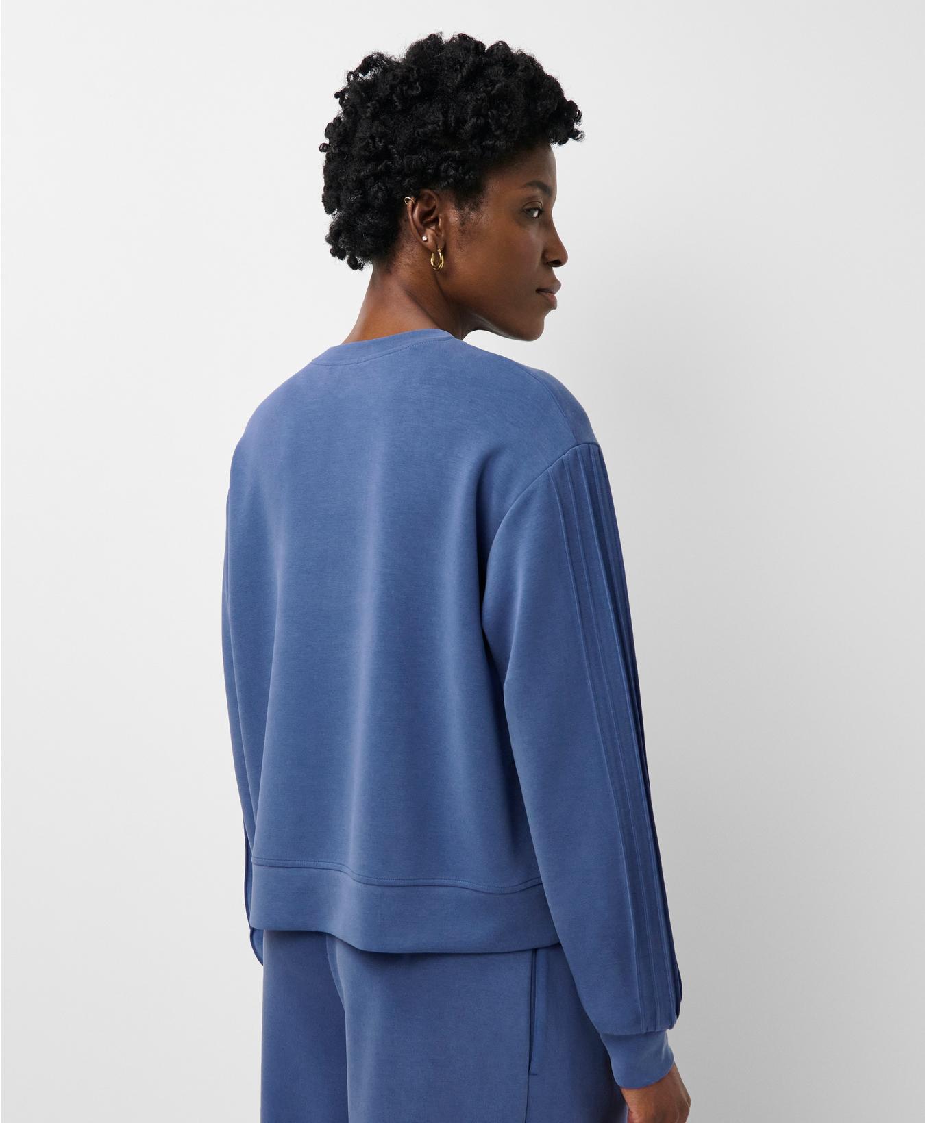 Sand Wash Pintuck Sweatshirt