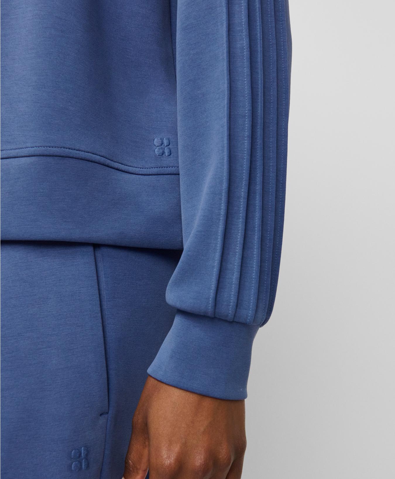 Sand Wash Pintuck Sweatshirt
