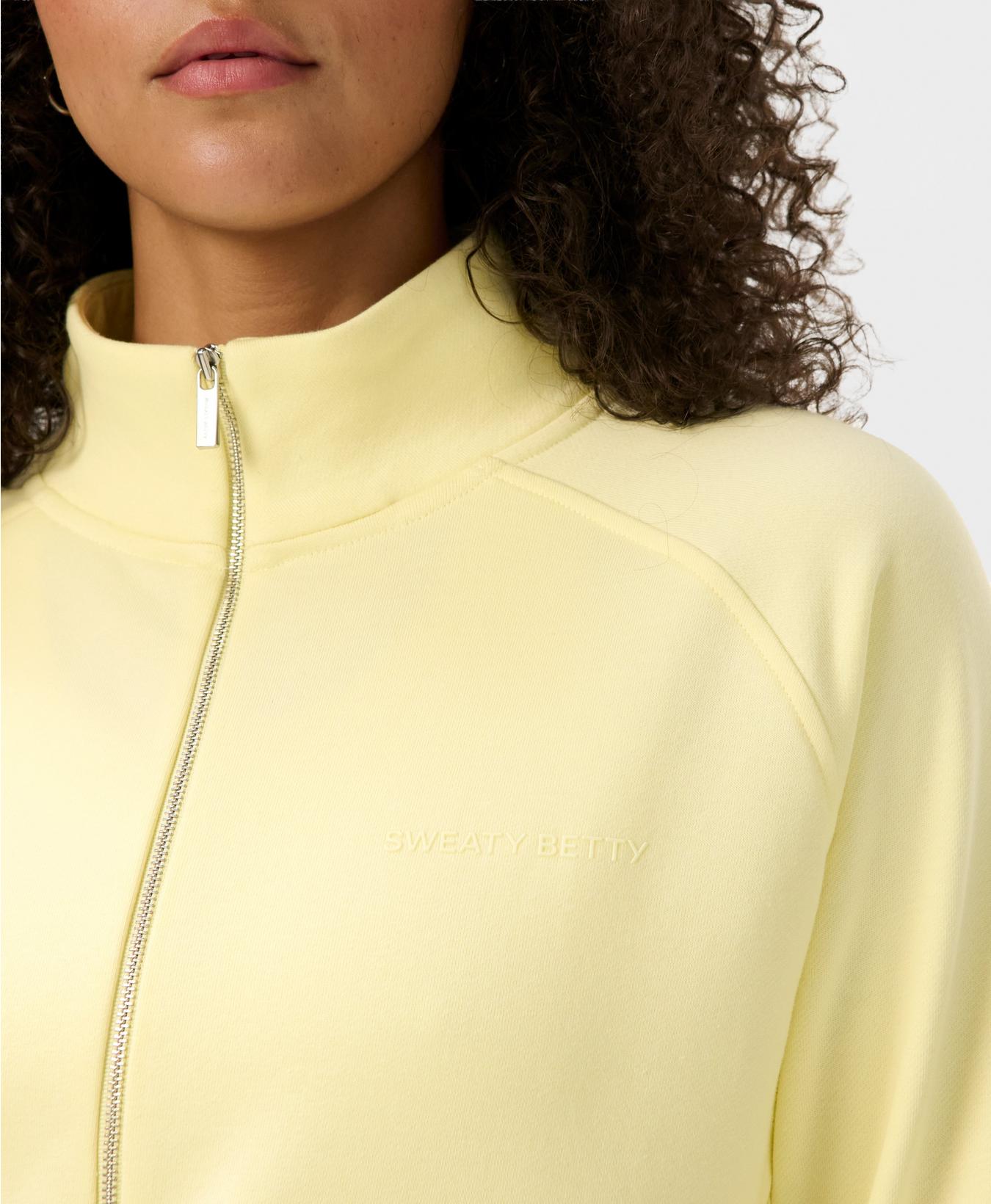 Revive Rib Mix Half Zip Sweatshirt