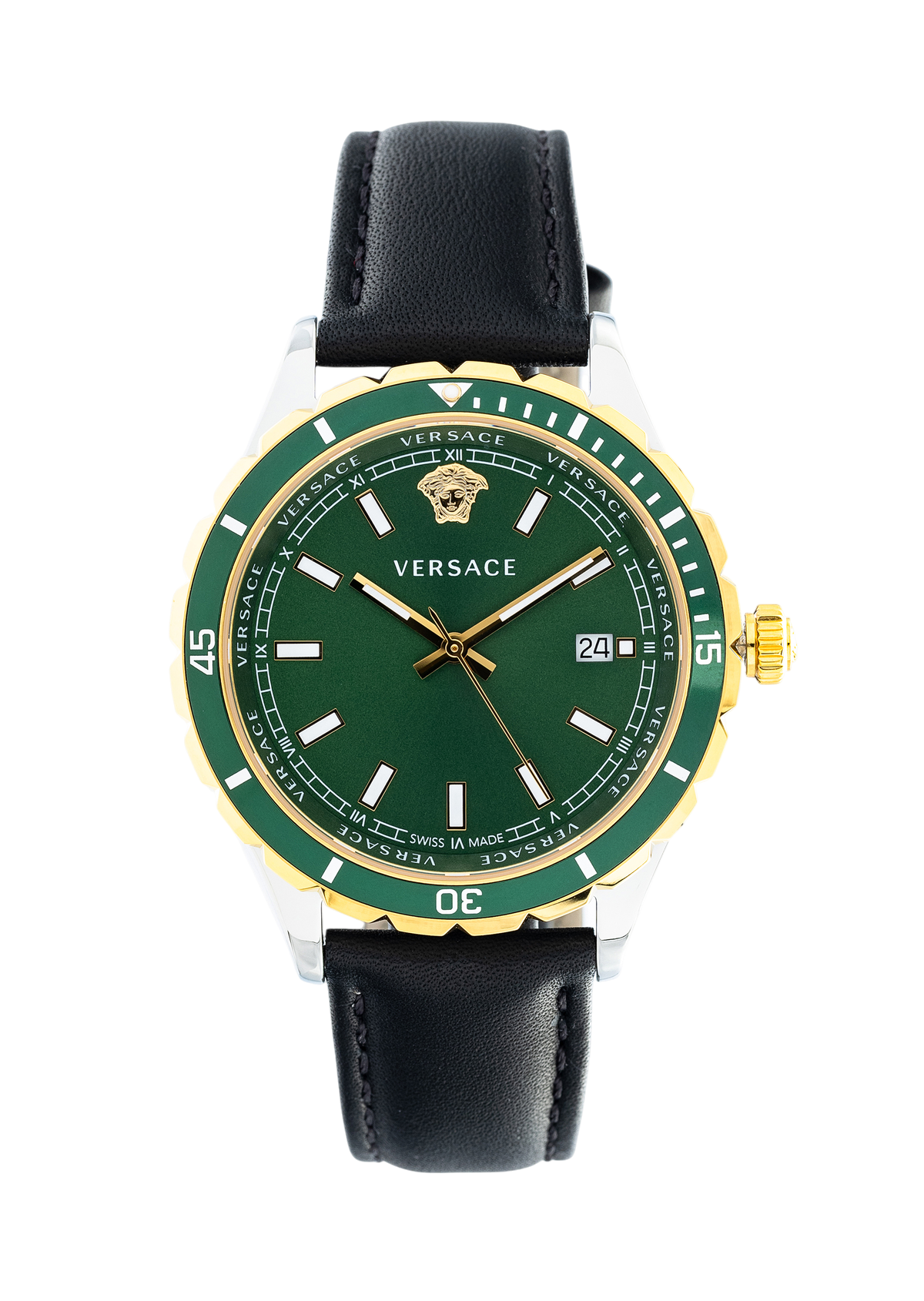 Hellenyium Green Dial Watch