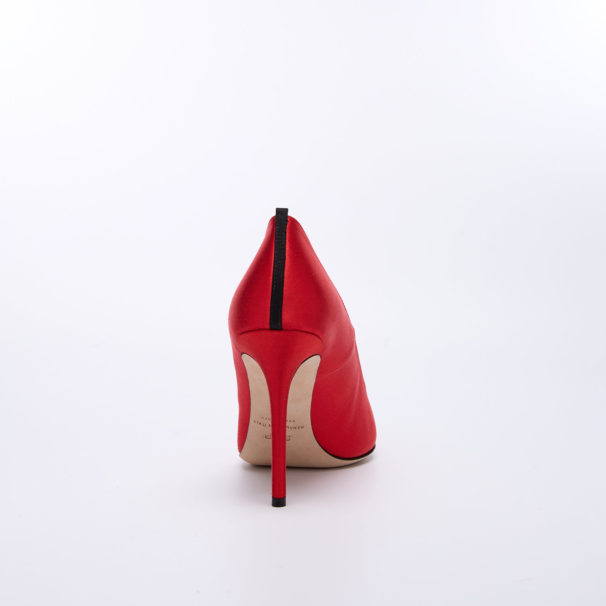 SJP by Sarah Jessica Parker Fawn 100mm Red Satin Pumps
