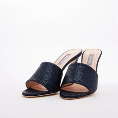 SJP by Sarah Jessica Parker Calico 90mm Charcoal Fabric Sandals