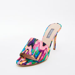 SJP by Sarah Jessica Parker Calico 90mm Multicolour Fabric Sandals