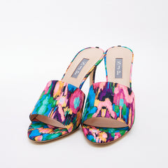 SJP by Sarah Jessica Parker Calico 90mm Multicolour Fabric Sandals