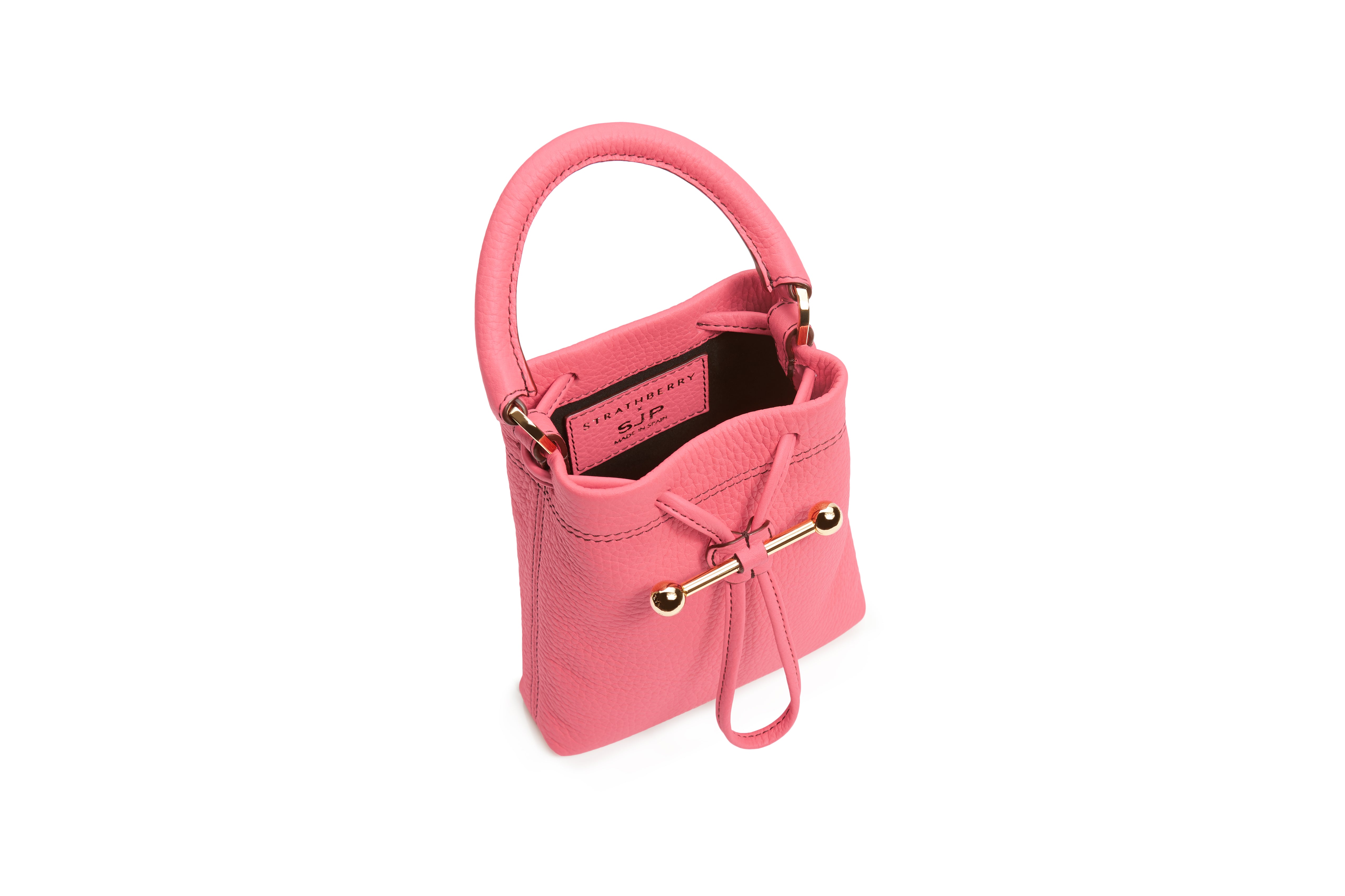 SJP by Sarah Jessica Parker Women's Leather City Osette Mini Strathberry Bag Pink