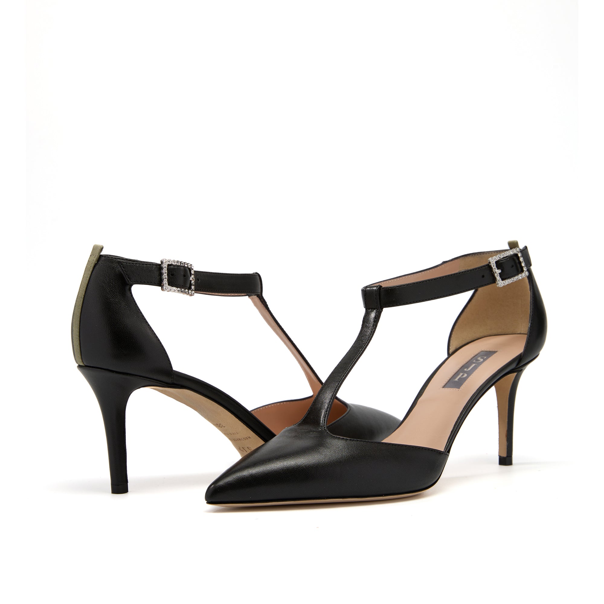 SJP by Sarah Jessica Parker Era 70mm Black Leather Pumps