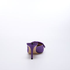 SJP by Sarah Jessica Parker Pixie 70mm Purple Satin Mules