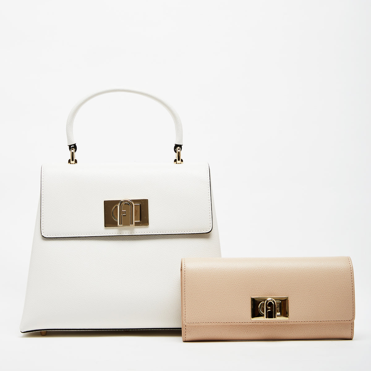 Furla 1927 Top Handle Bag with Continental Wallet Combo Talco H Ballerina S One Size
