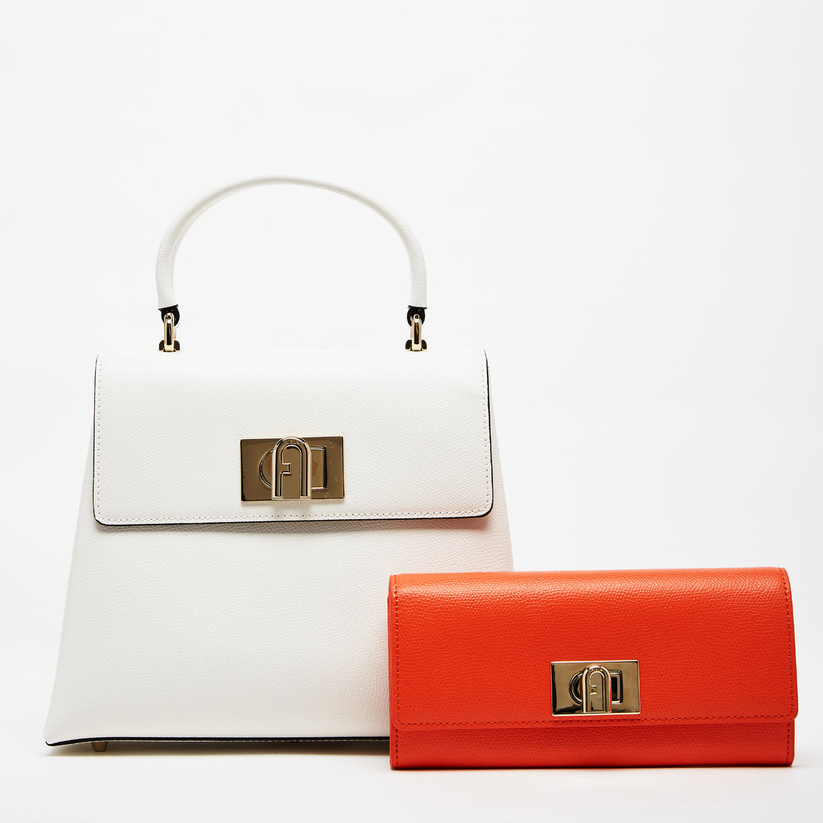 Furla 1927 Top Handle Bag with Continental Wallet Combo Talco H Clivia S One Size