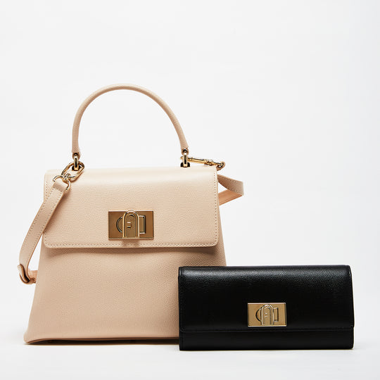 Furla Top Handle with Continental Wallet Combo