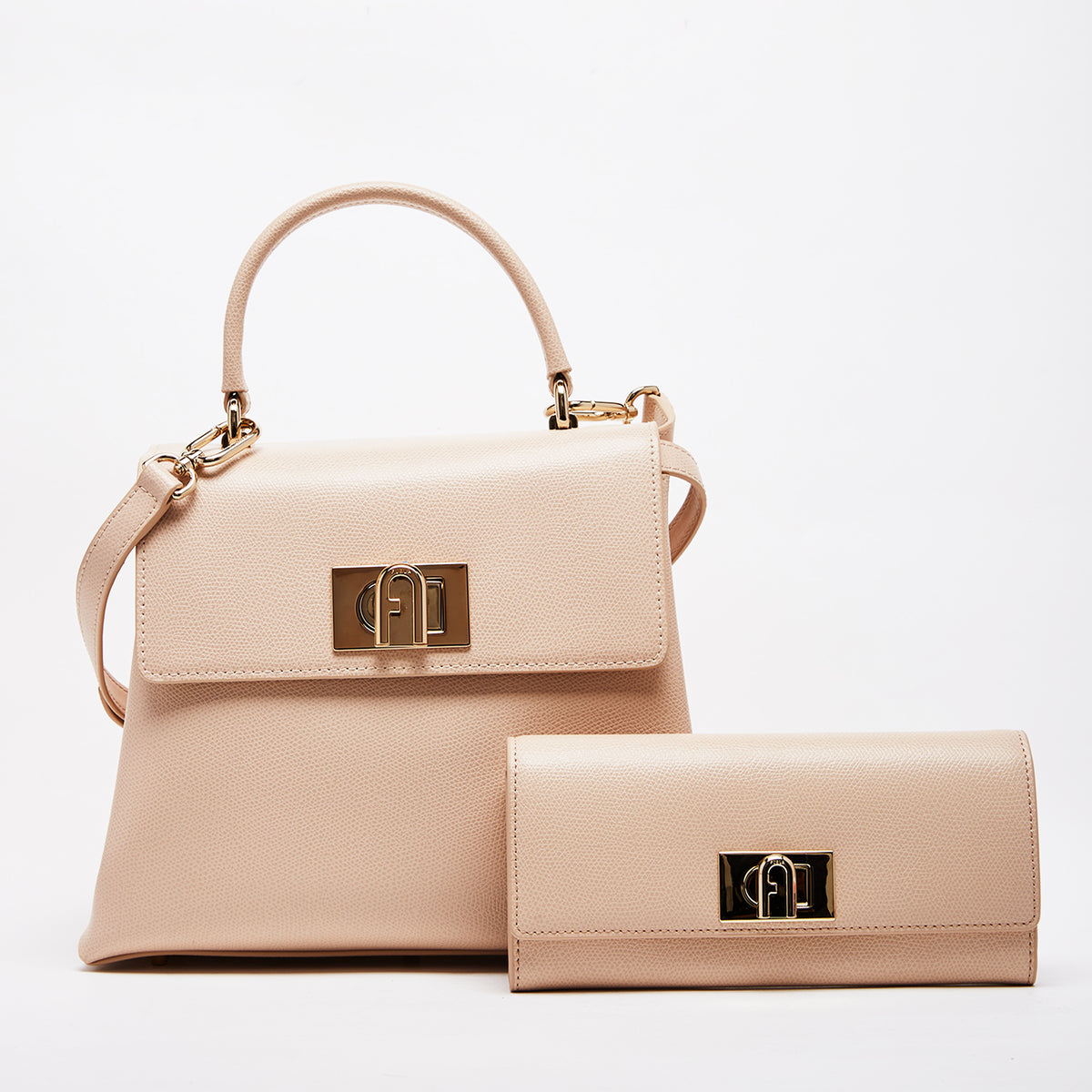 Furla 1927 Top Handle Bag with Continental Wallet Combo Ballerina I Ballerina S One Size