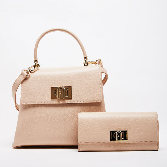 Furla Top Handle with Continental Wallet Combo