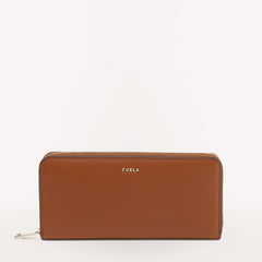 Furla Babylon Zip Around Slim Pcx8Uno XL Cognac H Cognac H XL