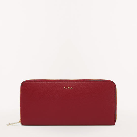 Furla Babylon Zip Around Slim Pcx8Uno XL Ciliegia D Ciliegia D XL