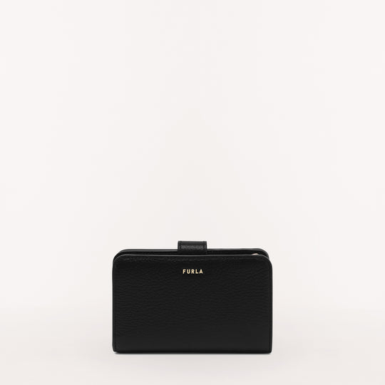 Furla Babylon Compact Wallet Nero M