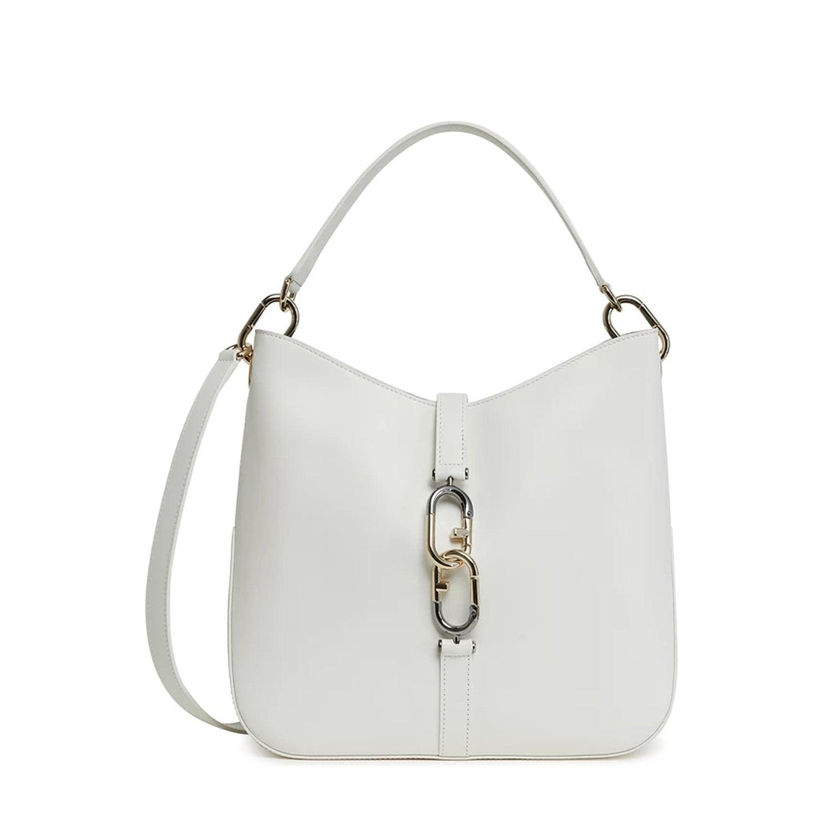 Furla Sirena Hobo White - InstaRunway.com