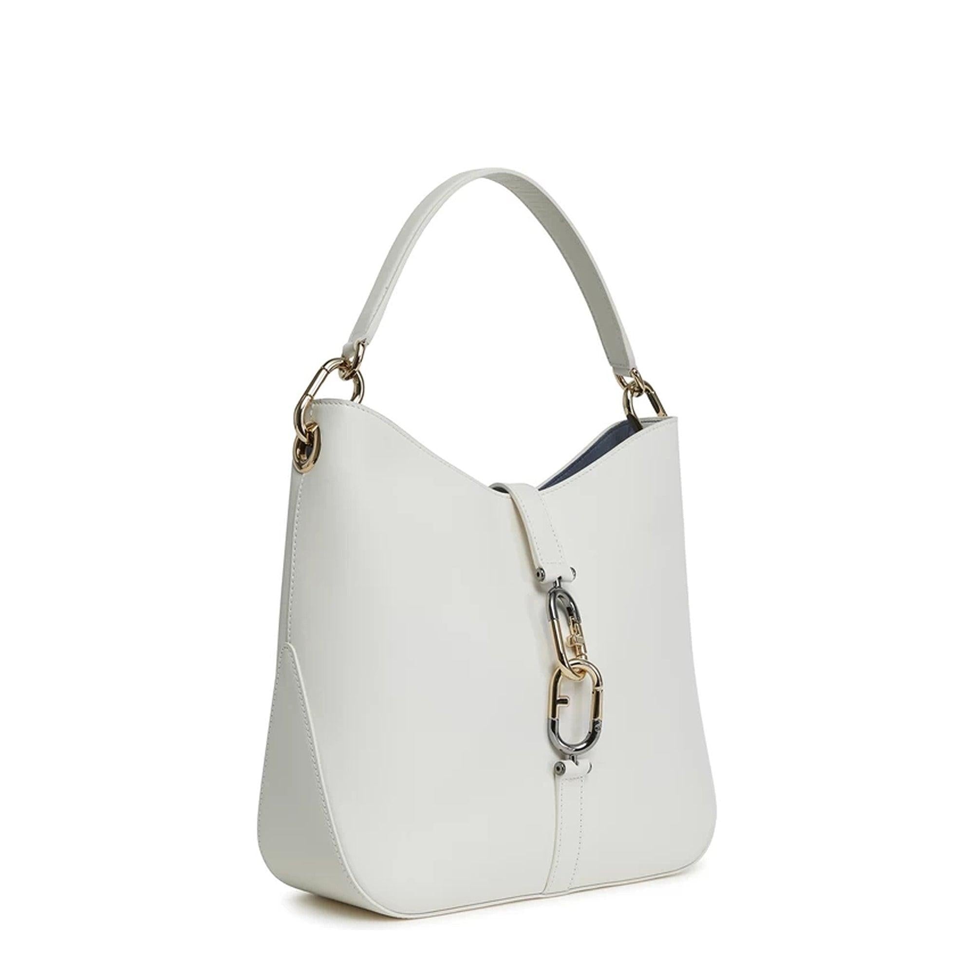 Furla Sirena Hobo White - InstaRunway.com