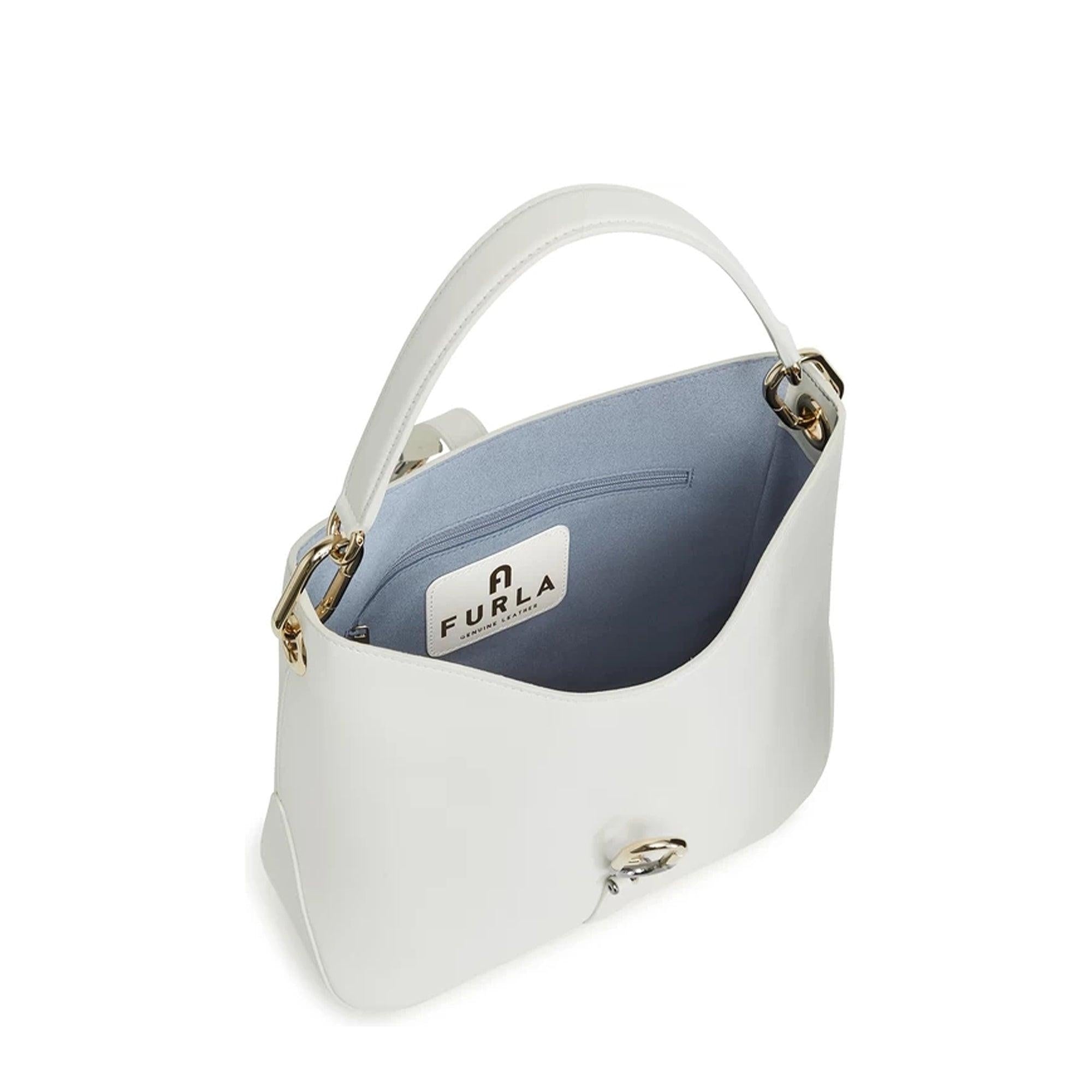 Furla Sirena Hobo White - InstaRunway.com