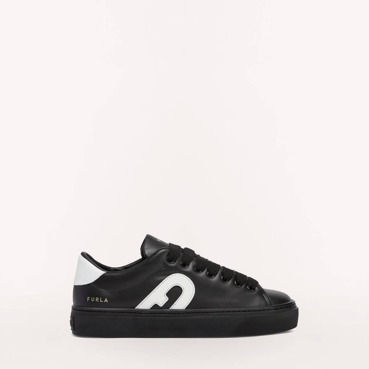 Furla Joy Lace Up T.20 Sneaker Nero/Talco H YE71FJO YE71FJOA.0194P19009051