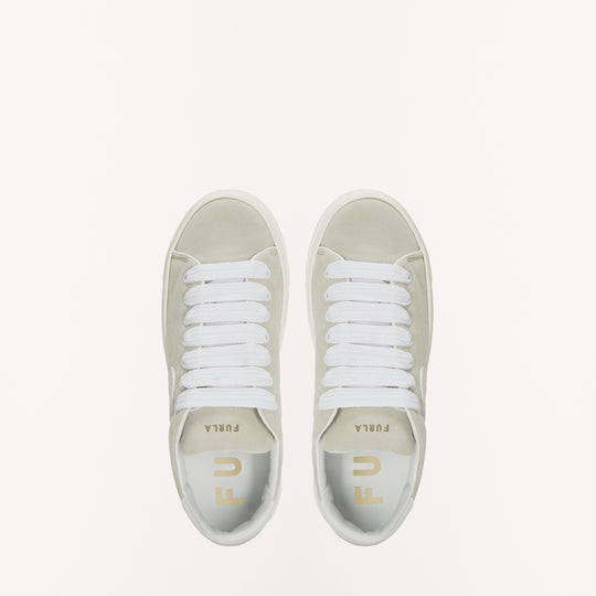 Furla Joy Lace-Up T.20 Sneaker Perla E/Talco H