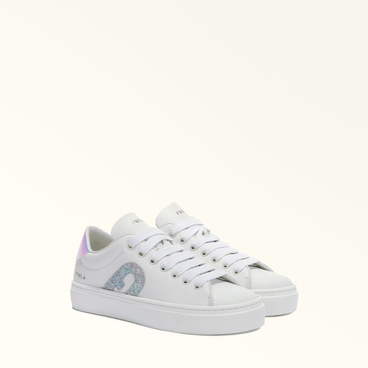 Furla Joy Lace Up T.20 Sneakers Talco H/Ho YE71FJO YE71FJOBX27422851S1035
