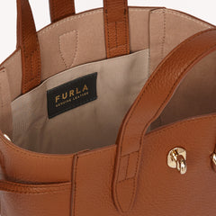 Furla Net Mini Tote Bag BASRFUA Cognac H Mini